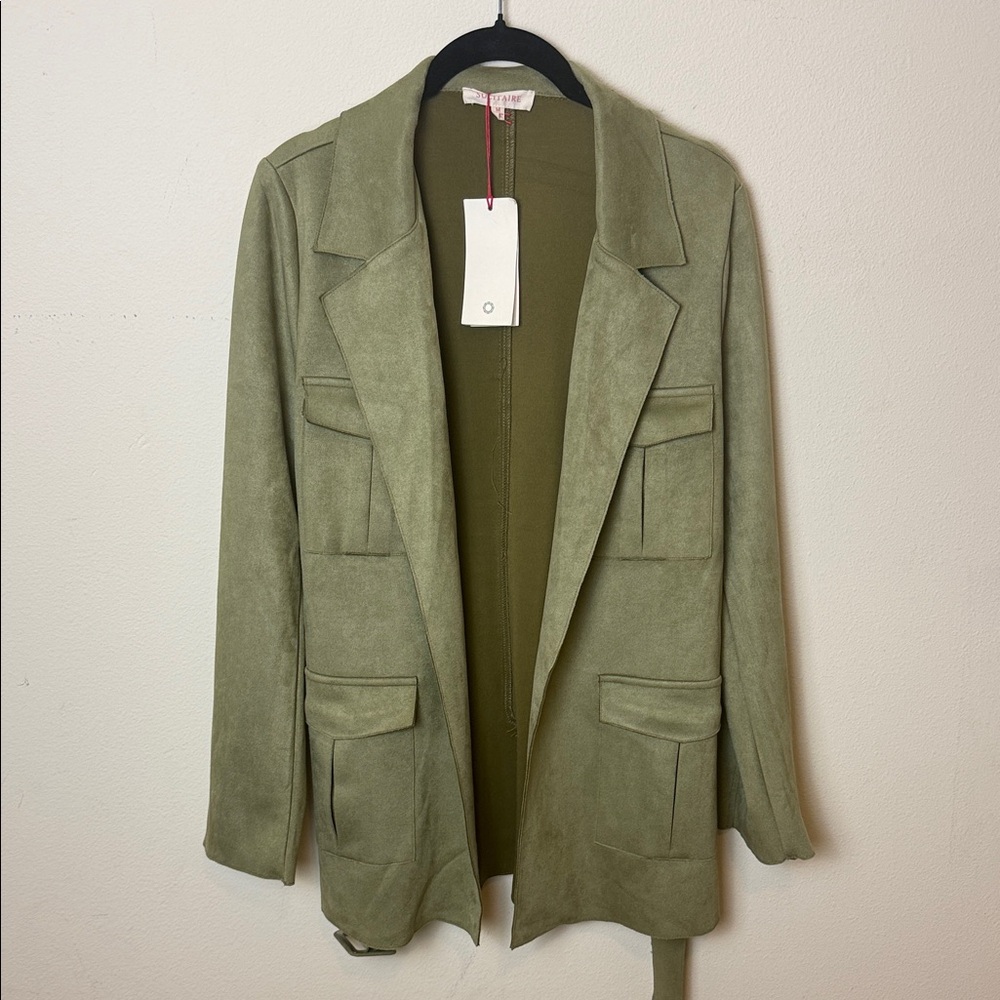 Solitaire Open Front Blazer Jacket - Unbranded NWT - image 8